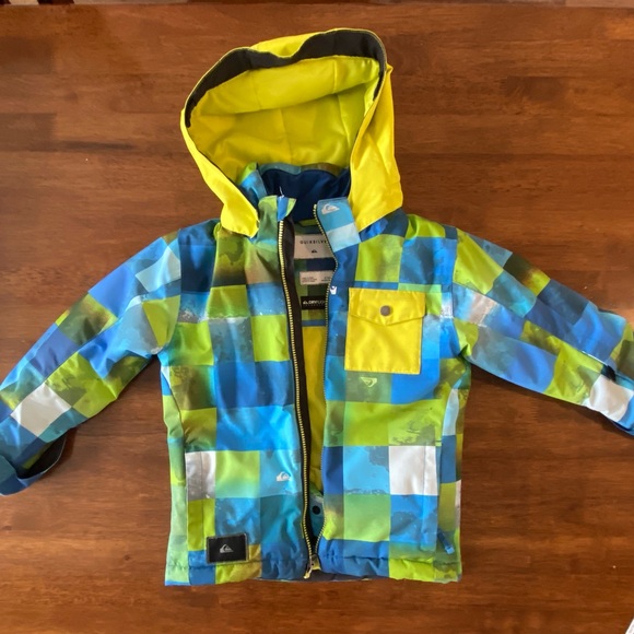 quicksilver boys ski jacket